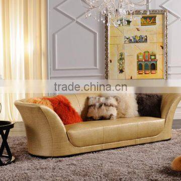 JS01-24 Four Seats Sofa in Real Leather in Living Room From JL&C Luxury Home Furniture New Design (China Supplier) photo-4