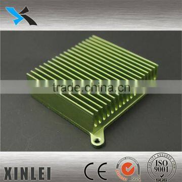 CPU anodizing aluminum heatsink 60X14MM