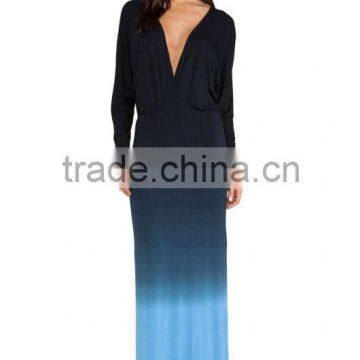 Women Gowns Black Blue New Dye Evening Dress Gowns China Online Shopping Dress Wholesale photo-3