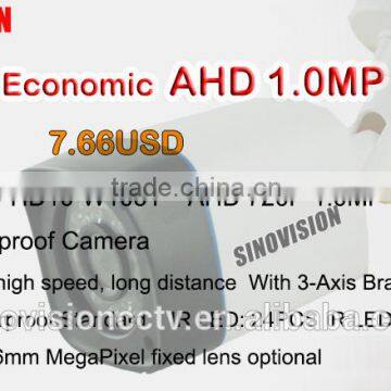 hot selling ecomonic ahd 1.0mp bullet camera