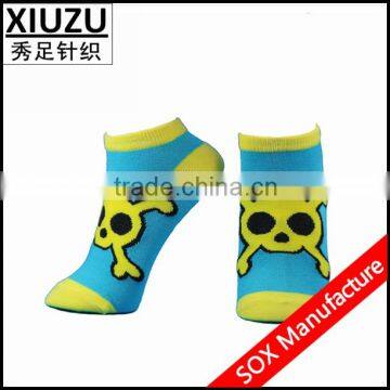 bright color socks yellow toes and heel ankle socks