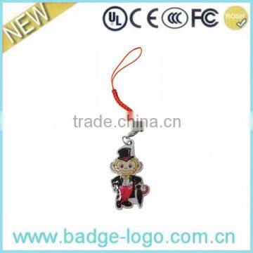 Personalized Printing Monkey Mobile Phone Strap