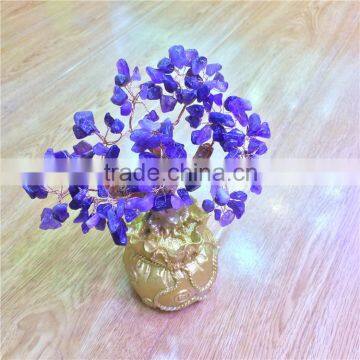 Natural Crystals Beautiful Crystal Tree Feng Shui Ornaments photo-4