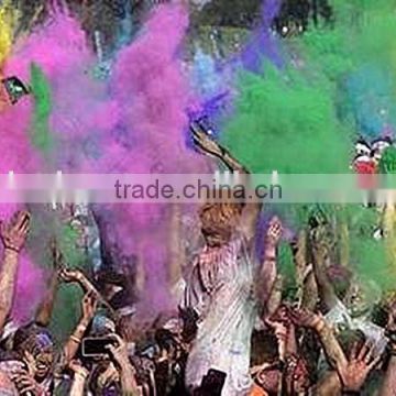 Non-explosive holi color powder Starch Non-toxic running powder Pure Natural holi color powder