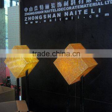 Artificial Stone Panel Cut to Size From Stone Panel for Hall Decorations