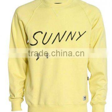 yellow sweatshirt