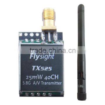 Chinese manufacture flysight 25mW TX525 audio and video transmitter