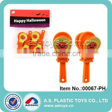 Halloween party items cute and mini plastic children clapper toy