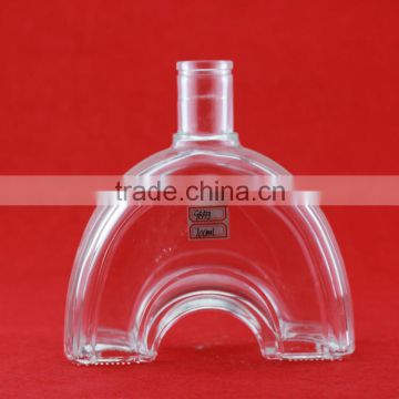 Hot sell 700ml glass bottle carboy tequila glass bottle