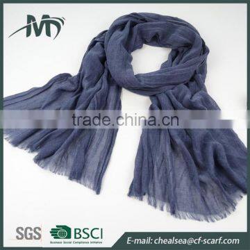 men sport scarf spring crinkle viscose scarf