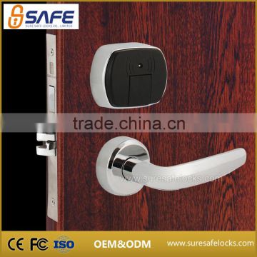 New split design keyless hotel RF card digital security door lock