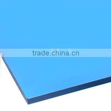 blue pc solid sheet for factory lighting