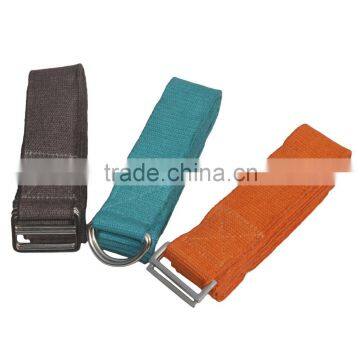 Professional 100% Cotton Yoga Strap With Private Fabric Label