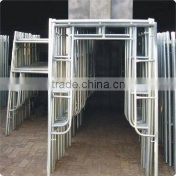 H Frame scaffolding 1219*1219 For Engineering Construction Q235