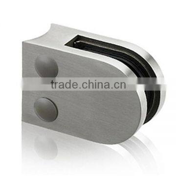 stainless steel glass clamp support rail system glass clip