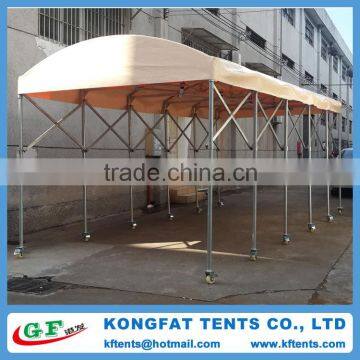 2015 hot sale foldable waterproof metal carport for parking