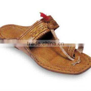 Leather Kolhapuri Chappals