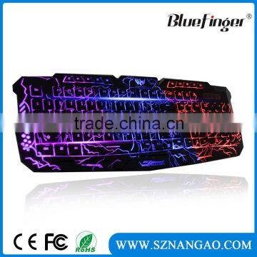 USB Wired Russian English layout Backlit Computer gaming Keyboard