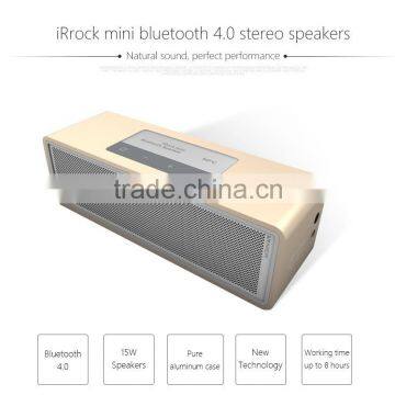 commercial outdoor powerful bluetooth speakers metal aluminum alloy case