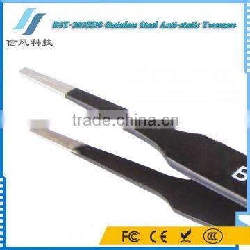 BST-203 ESD Stainless Steel Toughened High-grade Anti-static Smart Tweezer