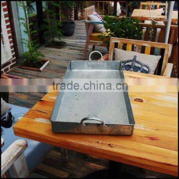 cheap rectangle iron pallet for flower