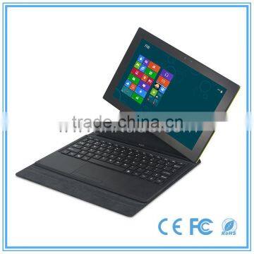 pin docking keyboard with touchpad leather case for windows 8 tablet 10.1inch