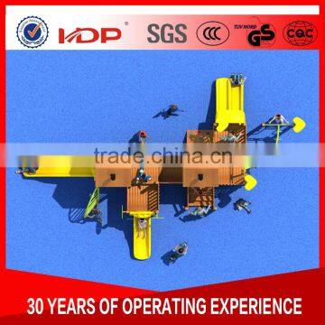 2016 Heavy Duty Wooden Playground Equipment, Kids Playground Equipment photo-2