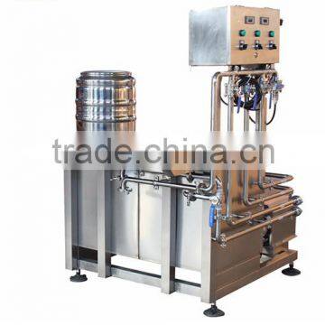 hot selling low price on station manual beer keg washer machine