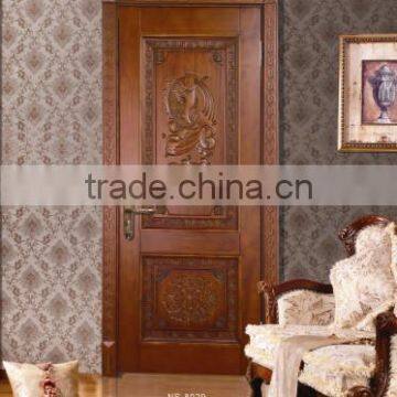 carving pattern interior solid wooden door