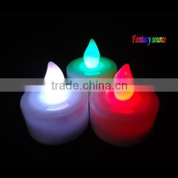 rainbow led party candle,led colour changing candle light