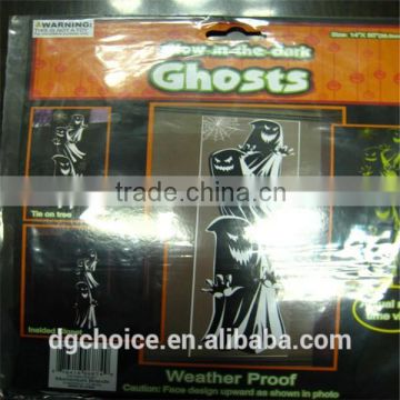 China factory accept custom 100% pp&pe virgin material door covering for halloween