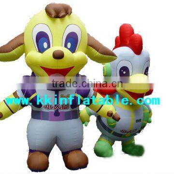 cheap inflatable model cartoon walking