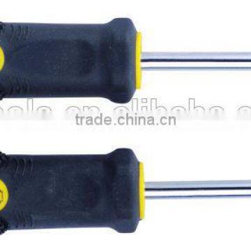 Hardened and tempered Plated finish PH2 Anti-slip Screwdriver with loading hole