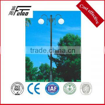 galvanized steel light pole for garden