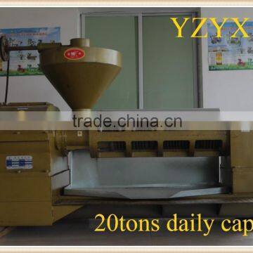 833kgs per hour capacity soya bean orange oil pressers factory