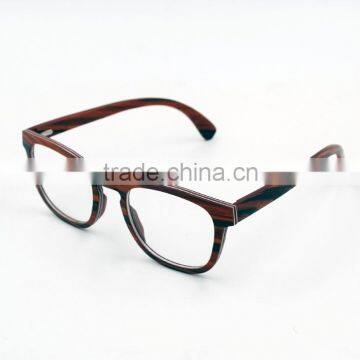 wood carving optical frame layere wood design for women