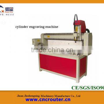 Large Memory and Perfect Data Transmission Cylinder CNC Router for wood furniture and stair railing