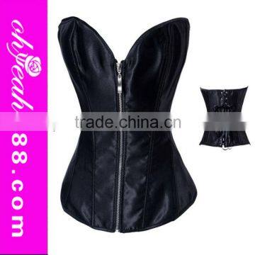 New style 21st century corsetry cheap gothic leather corset