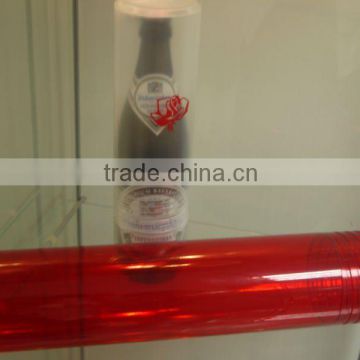 ice wine or red wine plastic package