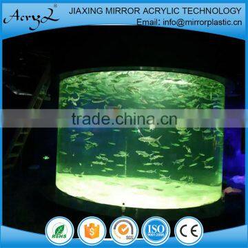Cylindrical Acrylic Aquarium