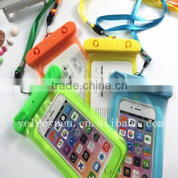 New style high quality mobile phone waterproof bag pvc waterproof case