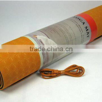 wholesale custom eco anti-slip TPE yoga mat