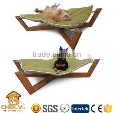 Luxury Design Wooden Dog Bed Pet Hammock Custom Make Size