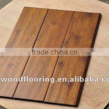 Rustic multi layer engineered Eucalyptus stained wood flooring