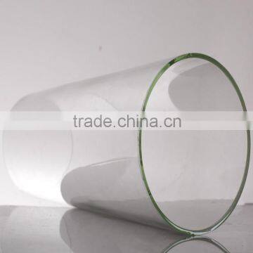 Heat Resistant 4 Inch Diameter High Borosilicate Glass Tube