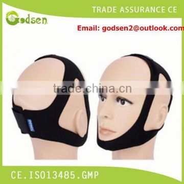 jaw support anti snoring chin strap solution