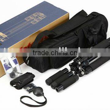 CT-5A Composite Tripod can be change to professional tripod, mini tripod, monopod and cane