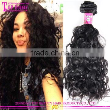 Wholesale Cheap Brazilian Water Wave Hair Extension Unprocessed Water Wave Hair Weave