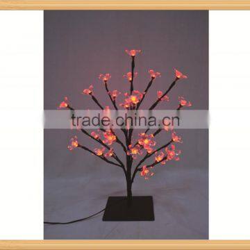 beautiful Christmas/wedding decorative pink artificial outdoor christmas tree led lights for outdoor