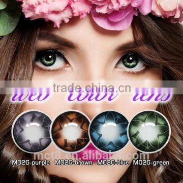 Wholesale colored contacts 18mm big size colored eye contact lenses